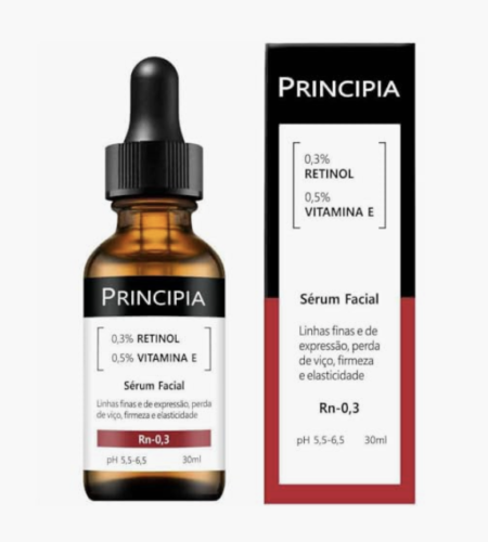 Sérum Principia Retinol 0,3% + Vitamina E – Eficácia e Cuidado para Sua Pele